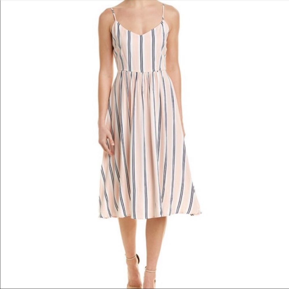 BB Dakota Stripped Midi Dress